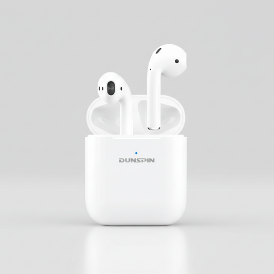 سماعات لاسلكية DUNSPIN T02S | شحن لاسلكي وعزل ضوضاء