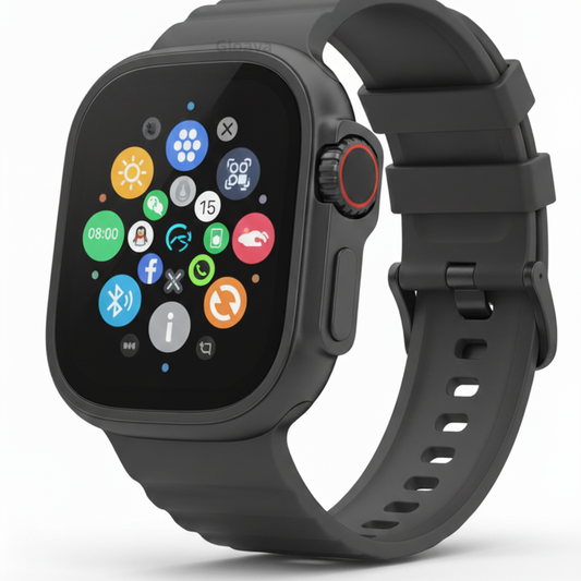 ⌚️ ساعة ذكية Mefit Plus ME21 Ultra 3: 7 أحزمة