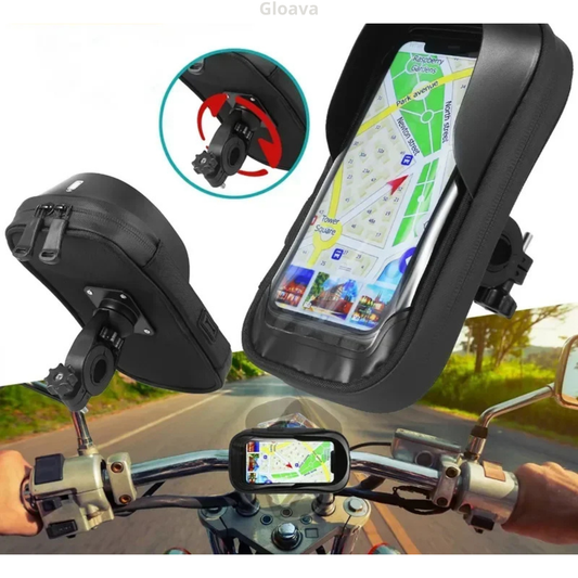 حامل هاتف بشاشة لمس TPU للدراجات