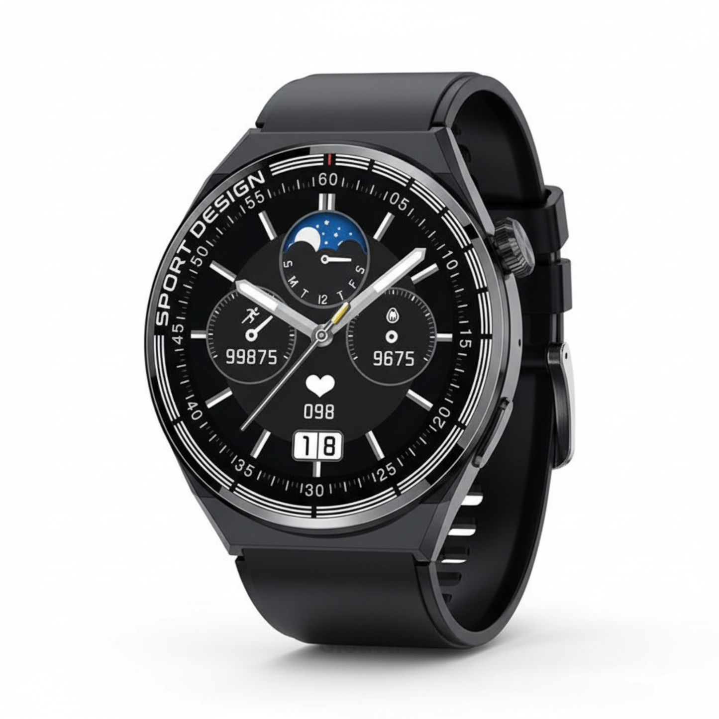 ساعة GT3 MAX الذكية (إصدار 3 أحزمة + AI)