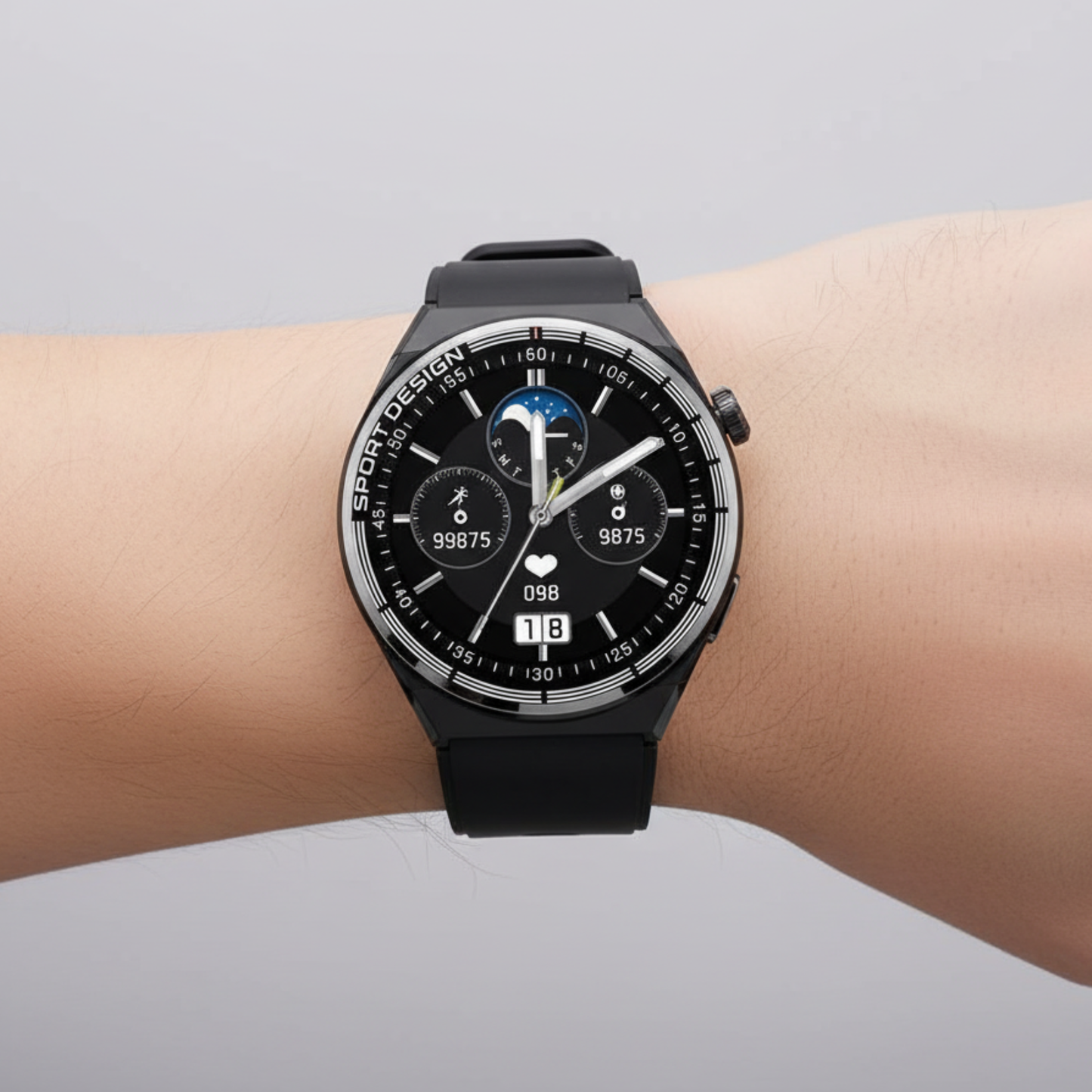 ساعة GT3 MAX الذكية (إصدار 3 أحزمة + AI)