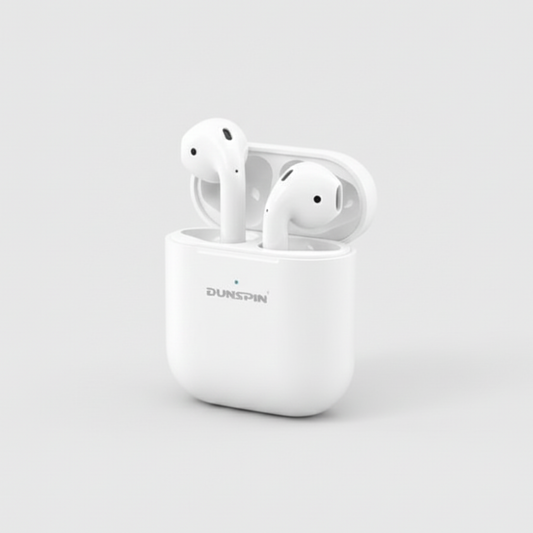 سماعات لاسلكية DUNSPIN T02S | شحن لاسلكي وعزل ضوضاء