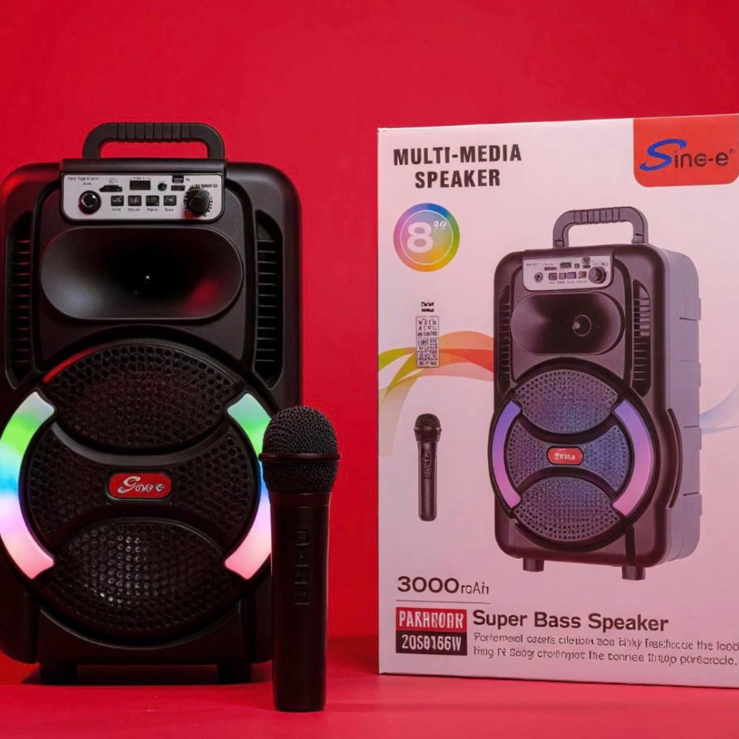 Sing-e ZQS8166W: نظام الصوت الاحترافي (40 سم)