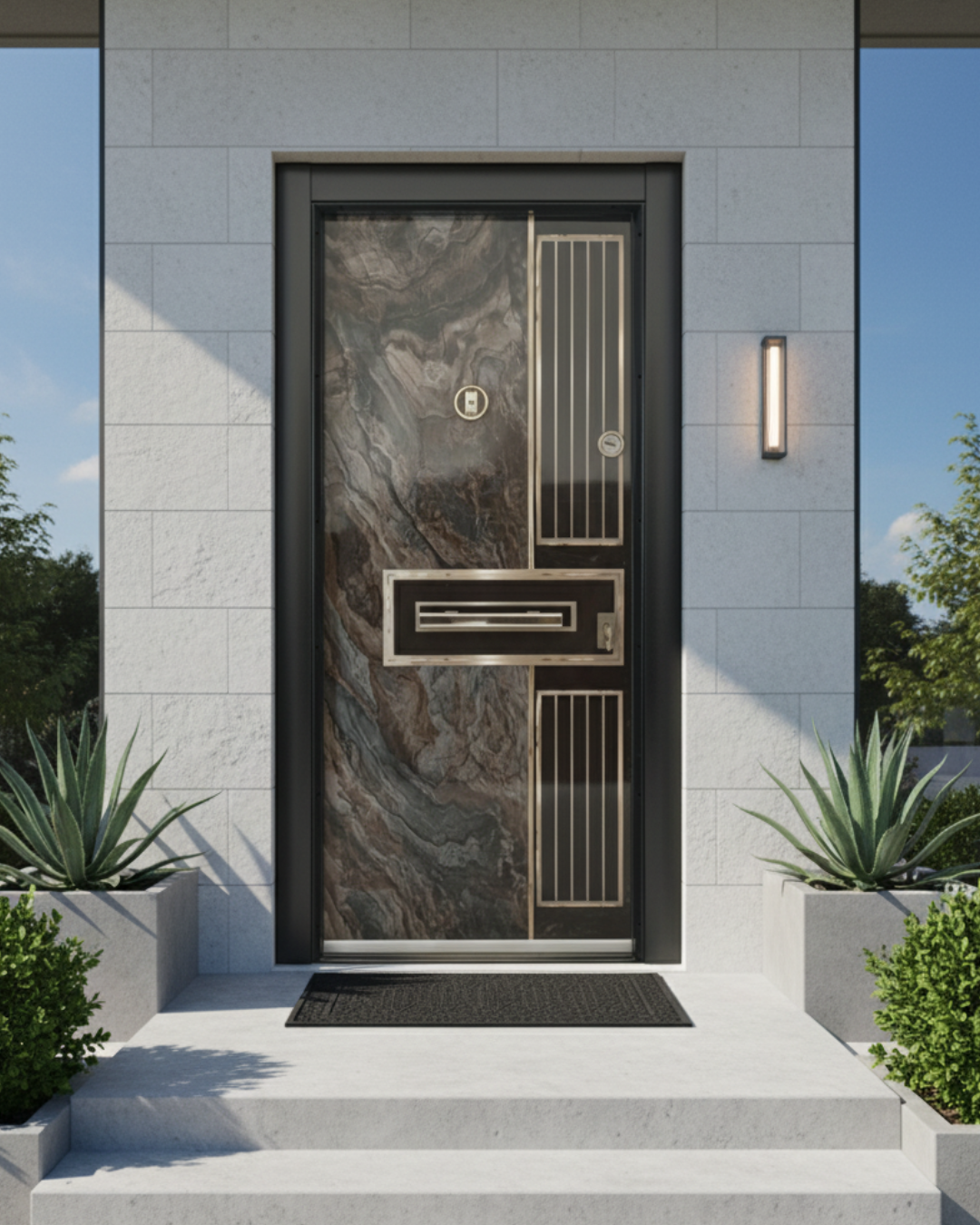 Portes blindées en marbre | Protection exceptionnelle et design luxueux