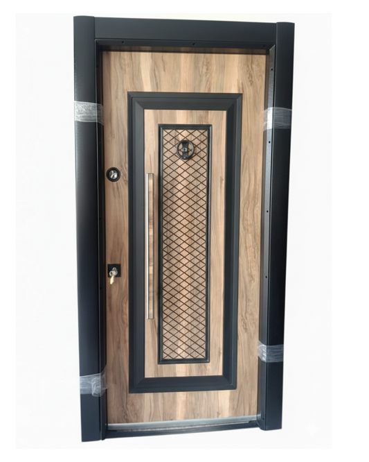 Portes blindées en bois sculpté | Un chef-d'œuvre artistique pour protéger votre maison