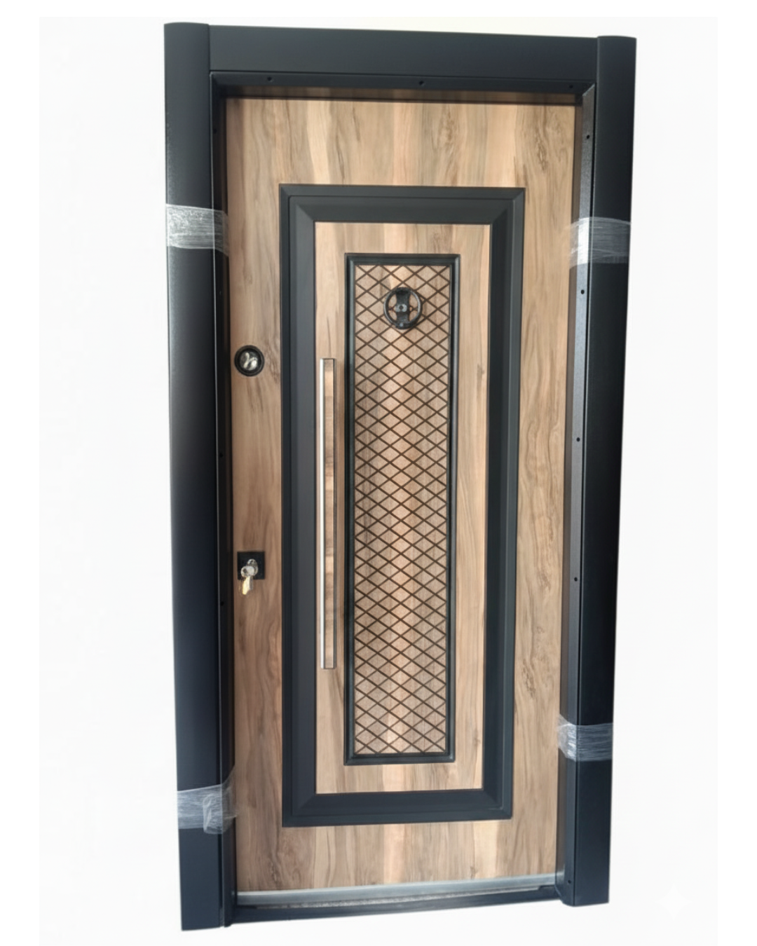 Portes blindées en bois sculpté | Un chef-d'œuvre artistique pour protéger votre maison