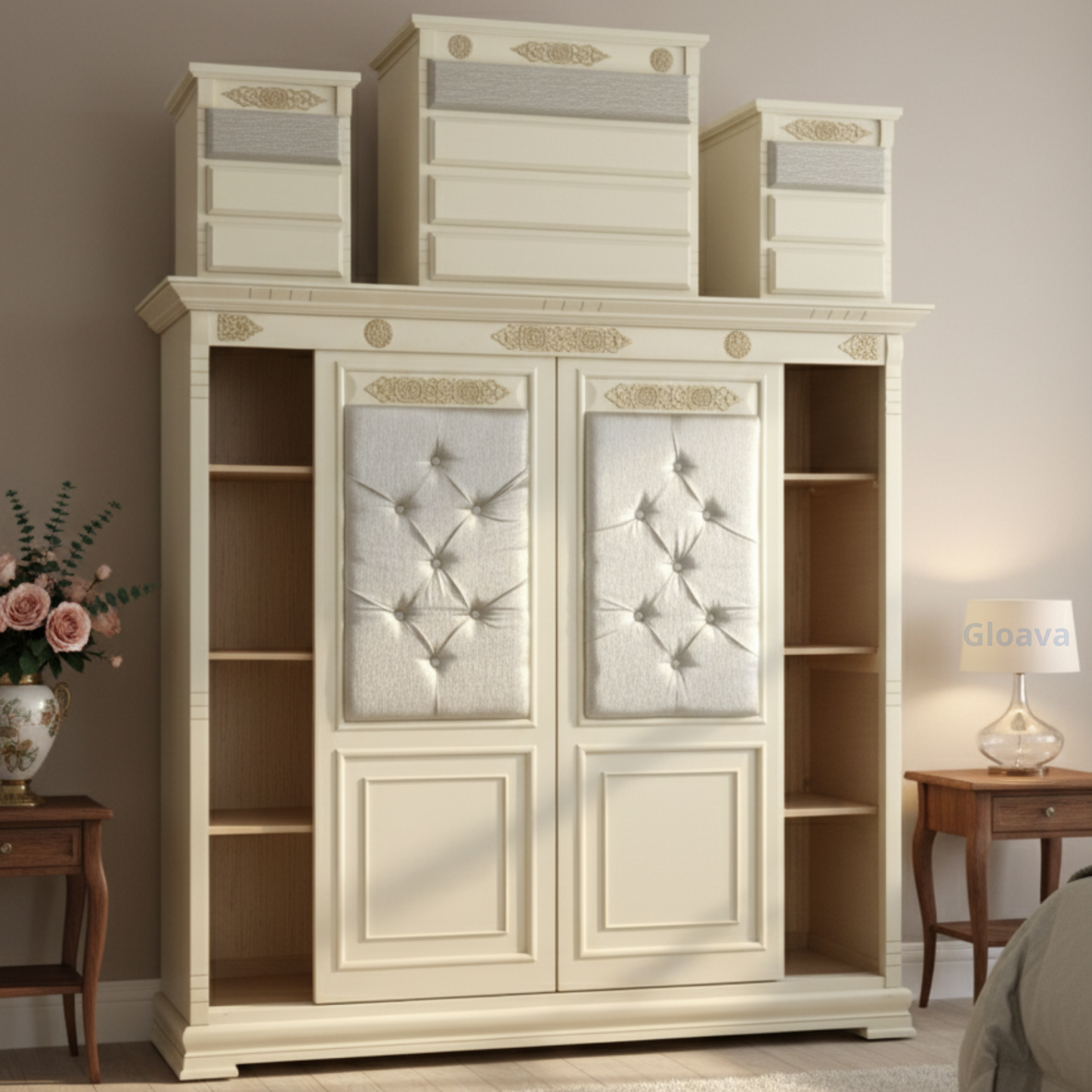 Kit de Chambre Classique et Élégant pour Jeunes Mariés | Bois de Rojo