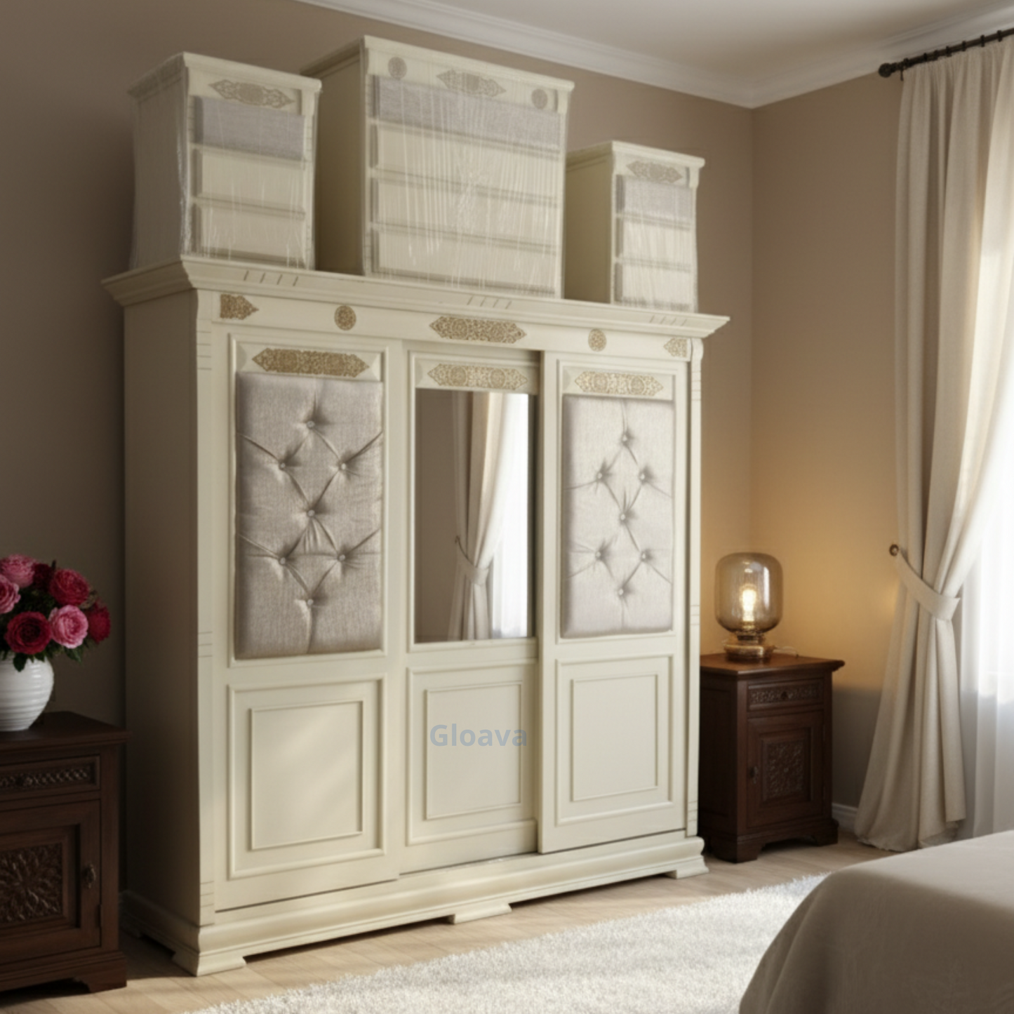 Kit de Chambre Classique et Élégant pour Jeunes Mariés | Bois de Rojo
